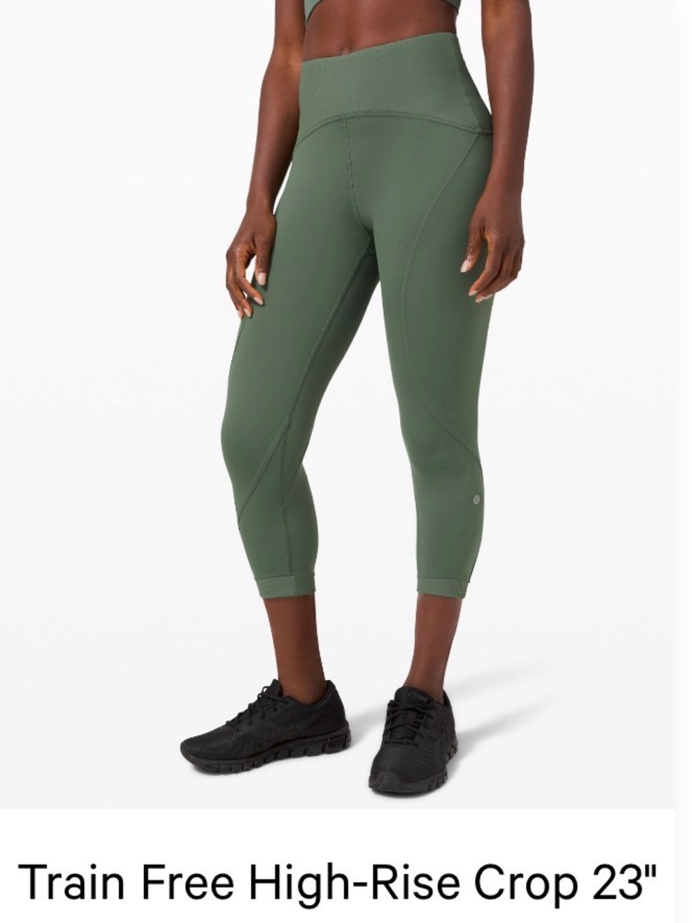 Lululemon Train Free High-Rise Crop 23” Leggings - size 6